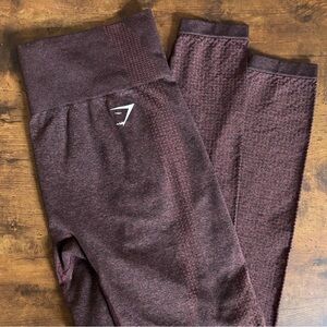 brown gymshark vital seamless leggings